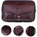 ETHZZLE Hip Sack Mobile Phone Bag Fanny Bag for Men Cellphone Purse Storage Pouch Chest Bag Sports Man Coin Purse Leather Wallet 17.8X10X4cm Coffee - Buy Online on GoSupps.com