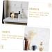 Angoily 1pc Perfume Bottle Freshener Empty Perfume Spray Bottle Terrarium Glass Dispenser Women Sample Containers Humidifier Portable Bottled Filling Travel Composite Material 9X4X4CM Golden - Buy Online on GoSupps.com