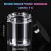 Eternal Moment 8 oz Plastic Jars with Lids 30 Pack - BPA Free Clear Cosmetic Containers for Lotions, Sugar Scrub, Body Butters - Refillable and Empty - Ideal for Slime and Samples - Buy Online on GoSupps.com