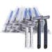 Bulk Disposable Razors for Men & Women - Individually Wrapped 200 Pack | Multipurpose Blue Razors - Buy Online on GoSupps.com