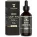 Beard Growth Oil with Biotin – Thickening and Conditioning Beard Oil - All Natural Beard Growth Serum Promotes Facial Hair Growth for Men by Striking Viking, Vanilla Vanilla 2 Fl Oz (Pack of 1)