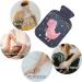 Shop Naanle Pink Dinosaurs 2L Hot Water Bottle - Transparent Cover for Pain Relief & Warmth | Ideal for Bed Hands & Feet - Buy Online on GoSupps.com