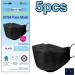 Premium 3D KF94 Face Masks - (Pack of 10) Black & White Combo Set | 4-Layer Filters | Made in Korea - International Shipping - Buy Online on GoSupps.com