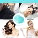 Silicone Shampoo Brush Scalp Massager for Hair Growth - Light Blue - Men, Women, Kids, Pets - Buy Online on GoSupps.com