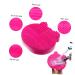 MERRYHAPY 2-in-1 Makeup Brush Holder & Scrubber | Cleaning Mat & Pad Rack | 11x10cm Rosy | International Shipping - Buy Online on GoSupps.com