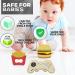 Silicone Baby Teething Toy 1 Pack - Teething Relief for Babies 0-6 & 6-12 Months - Infant Cheeseburger Toy - Buy Online on GoSupps.com