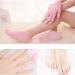 Moisturizing Socks and Gloves Set for Softening and Repairing Dry Skin with Aloe Lotion and Silicone - Pink - Buy Online on GoSupps.com