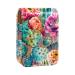 Travel Lipstick Organizer Case Lipstick Case Portable Makeup Bag With Mirror Watercolor Cactus Blossom X442w8mdaf