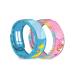 PARA'KITO Mosquito Repellent Pack - 2 Kids Wristbands & 2 Refills Castle/Duck