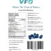 VFD Freeze-Dried Whole Blueberries BULK SIZE 1LB Premium Quality - Canada Grade A - No Sugar Added - No Preservatives - Naturally Sweet - Fruit Snack - Buy Online on GoSupps.com