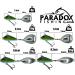 Paradox Fishing Jig Spinner Set | 5er 6g/10g/20g/25g | Optimal Barschkoder f r Hecht & Zander | Delusory Spin Jig f r erfolgreiches Angeln - Buy Online on GoSupps.com