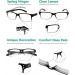 Buy Eyekeper 5-Piece Classic Hinge Reading Glasses - Black/Transparent 2.75 Diopters Sun Reading Glasses Online - International Shipping Available - Buy Online on GoSupps.com