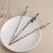 FRDTLUTHW 6.9 Snake Hair Sticks - Pack of 3 Long Hair Pins for Women (Gold, Silver, Black) - Buy Online on GoSupps.com