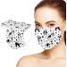 Lulupi 10-Piece Floral One-Way Mouth Protection Mask for Women - Elegant & Breathable Bandana Scarf C-04 | International Shipping Available - Buy Online on GoSupps.com