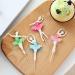 Kawailay 24-Piece Ballerina Cake Decoration Set - Dancing Cupcake Toppers for Girls' Birthday Wedding and Party Celebrations - Buy Online on GoSupps.com