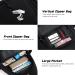 MOSISO Canvas Sling Backpack Crossbody Hiking Daypack Bag with Anti-theft Pocket - Black - Buy Online on GoSupps.com