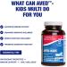 25-in-1 Kids Chewable Multivitamin - Clinically Formulated Kids Multivitamin with Iron Magnesium Vitamins A B Complex C D E Antioxidant Rich Fruit Extracts & More - Made in The USA - 1 Month Supply - Buy Online on GoSupps.com
