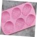 Zerodeko 2pcs Sugar Craft Gum Paste Chocolate Molds Cakesicles Mold Gummy Mold Easter Baking Mold Rabbit Decor Cake Molds Silicone Silicon Cake Chocolate Candies Biscuit Pink - Buy Online on GoSupps.com