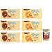Mulino Bianco Cecille et Lenticclle Lot of 6 biscuits 220 g + Italian Gourmet pulp 400 g