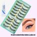 False Lashes Eye Lash Eyelashes Set Fluffy Russian Eyelash Kit Strip Lash Wispy Handmade Cat Eye Lashes Volume Dramatic 10 Pairs 3D Thick Long Fake Lashes with Glue Natural Cross Fake Lashes - Buy Online on GoSupps.com