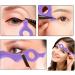 MCAORI Silicone Eyeliner Makeup Stencils Wing Tips Reusable Washable Aid Eyebrow Pencil Quick Stencil for Shape Eyebrows - Buy Online on GoSupps.com