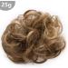 Messy Hair Bun Donut Chignon Updo Scrunchie Hairpiece Ponytail Extension Light Brown & Blond 25g - Buy Online on GoSupps.com