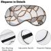 Baseball Sport Balls Sleep Mask - Adjustable Strap, Blocks Light for Night Sleep - Men Women - Buy Online on GoSupps.com