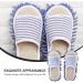 Buy Healifty Women's Grey Cloth Slippers - Comfy & Stylish Floor Shoes for International Shipping - Buy Online on GoSupps.com