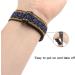 YONWORTH Adjustable Elastic Watch Band for Fitbit Charge 2 - Aztec Purple Blue - Buy Online on GoSupps.com