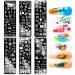 DANNEASY Nail Stamping Plate 6-Piece Stencils Kit - Summer Style Manicure Set with Stamper, Scraper & Storage Bag - Buy Online on GoSupps.com