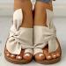 Orthopedic Bunion Corrector Sandals - Comfort Wedge Platform Sandals for Bunions - White, Size 38 - Buy Online on GoSupps.com