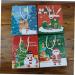 ABOOFAN 12pcs Christmas Tote Bag Bags Tote Bags Party Supplies Festival Packing Bag Paper Christmas Bag 23X19X9CM Assorted Color - Buy Online on GoSupps.com