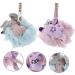 Buy Hemoton 2pcs Cartoon Bath Ball Exfoliating Loofah Scrubber for Kids | Cute Bath Sponge & Shower Accessory - Buy Online on GoSupps.com