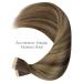 Buy If-of-Hearted Tape Hair Extensions 40PCs 60g - 25cm Balayage Chocolate Brown to Caramel Blonde Real Hair - Invisible Tape In Extensions - Buy Online on GoSupps.com