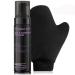 Self Tanner Tanning Self Tanner Mousse Kit - Fake Tan Tanning Foam Self Tan Mini Kits Travel-Sized with Applicator Mitt Lightweight Sunless Foam + Reusable Mitt for a Flawless Finish