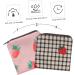 Lurrose 2pcs Napkin Storage Bag - Cute Handbag & Mini Coin Purse Organizer - Portable Menstruation & Tampon Bag - Practical Period Bag - 13X13CM - Buy Online on GoSupps.com