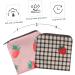 Buy Sewoart 2-Piece Women's Bandage Bag & Menstrual Tap Container - Stylish Tampon Organizer | Multifunctional 13x13cm Ladies Pockets - Buy Online on GoSupps.com