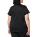 Amazon Essentials Women's Classic Fit V-Neck Short Sleeve Scrub Top - Plus Size 5X Black - Buy Online on GoSupps.com