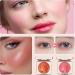 Embossed Smooth Powder Blush Palette For Cheeks Matte Face Powder Blush Palette Powder Blush Palette Girl Blush for Cheeks Natural Makeup Radiant Finis (Orange 1PCS) Orange 6 g (Pack of 1) - Buy Online on GoSupps.com