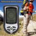 Digital Compass 8 in 1 Multi-Functional LED Outdoor Altimeter Barometer Thermometer Weather Forecast Clock - Buy Online on GoSupps.com