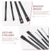 FRCOLOR 24 Pcs Eyeliner Makeup Brush Set - Gel & Lip Brushes Dual-Use Wands for Eyes & Brows Artificial Fiber - Perfect for Cosmetology & Professional Use - Buy Online on GoSupps.com
