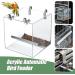 SETCO Automatic Bird Feeder for Parakeet, Canary, Cockatiel, Parrot, Finch - No Mess Seed Food Container - Buy Online on GoSupps.com