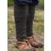 Buy Battle Merchant Middle Ages Wadenwickel - Unisex Medieval Canvas Leg Wraps for Viking & LARP - Haithabu Black - Buy Online on GoSupps.com