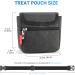 AEMIAO Dog Treat Pouch with Magnetic Closure - Hands-Free Small Puppy Training Bag - Adjustable Waistband & Bonus Carabiner - Grey - Buy Online on GoSupps.com