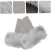 Kisangel 3 Pairs Fur Boot Covers - Warm Shoe Socks & Cuffs for Women | Fluffy Acrylic Stumping - Buy Online on GoSupps.com