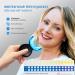 Afranti Home Wireless Teeth Whitening Kit - 16-Point LED Accelerator, Natural Whitening, Stain Removal - 4 Gel Pens, Color Card - Black - Buy Online on GoSupps.com