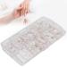 Nail Tip 200pcs - ANGGREK Practice Training False Hand Nail Tips for Beginners | White DIY Fake Nail Manicure Tool - Buy Online on GoSupps.com