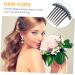 Ipetboom Issue Card Rhinestone Hair Combs Hair Fork Stick Comb Rhinestone Hair Stick Bridal Hair Comb Hair Accessories for Women Bun Diy Rhinestones Clips Women's Korean Version - Buy Online on GoSupps.com