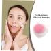 WOFASHPURET Soft Bristle Facial Cleansing Brush Deep Cleaning Brush Facial Exfoliator Brush Facial Exfoliating Brush Face Cleansing Brush Man Scrub Silica Gel Handheld White - Buy Online on GoSupps.com
