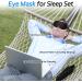 3D Deep Contoured Cup Sleep Mask | 99% Light Block | Adjustable Zero Pressure Blindfold for Eyelash Extensions | Breathable Sleeping Mask for Men & Women (Black - Buy Online on GoSupps.com